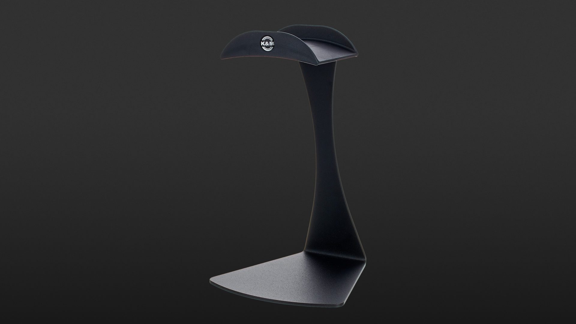 K&M Tabletop Headphone Stand (Black) 16075.000.56 B&H Photo Video