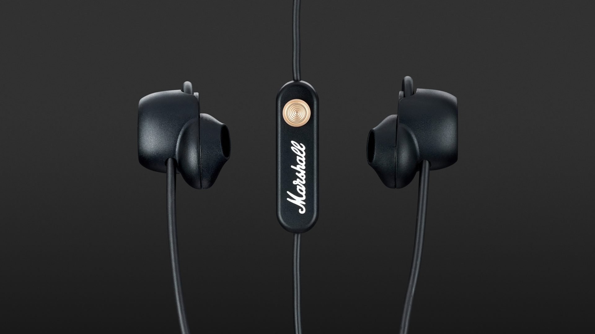 Marshall Minor II 2 Bluetooth Wireless In-Ear HiFi Earphones Headphones  Black