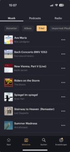 Bowers & Wilkins PX8 S2 App Playlist