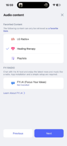 LG xboom Mini App ENG
