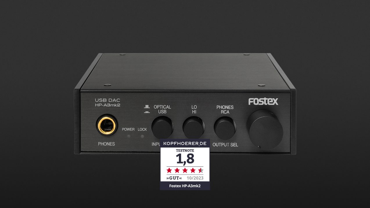 Fostex HP-A3mk2 Review | headphonecheck.com