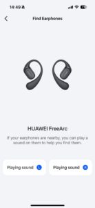 Huawei FreeArc App