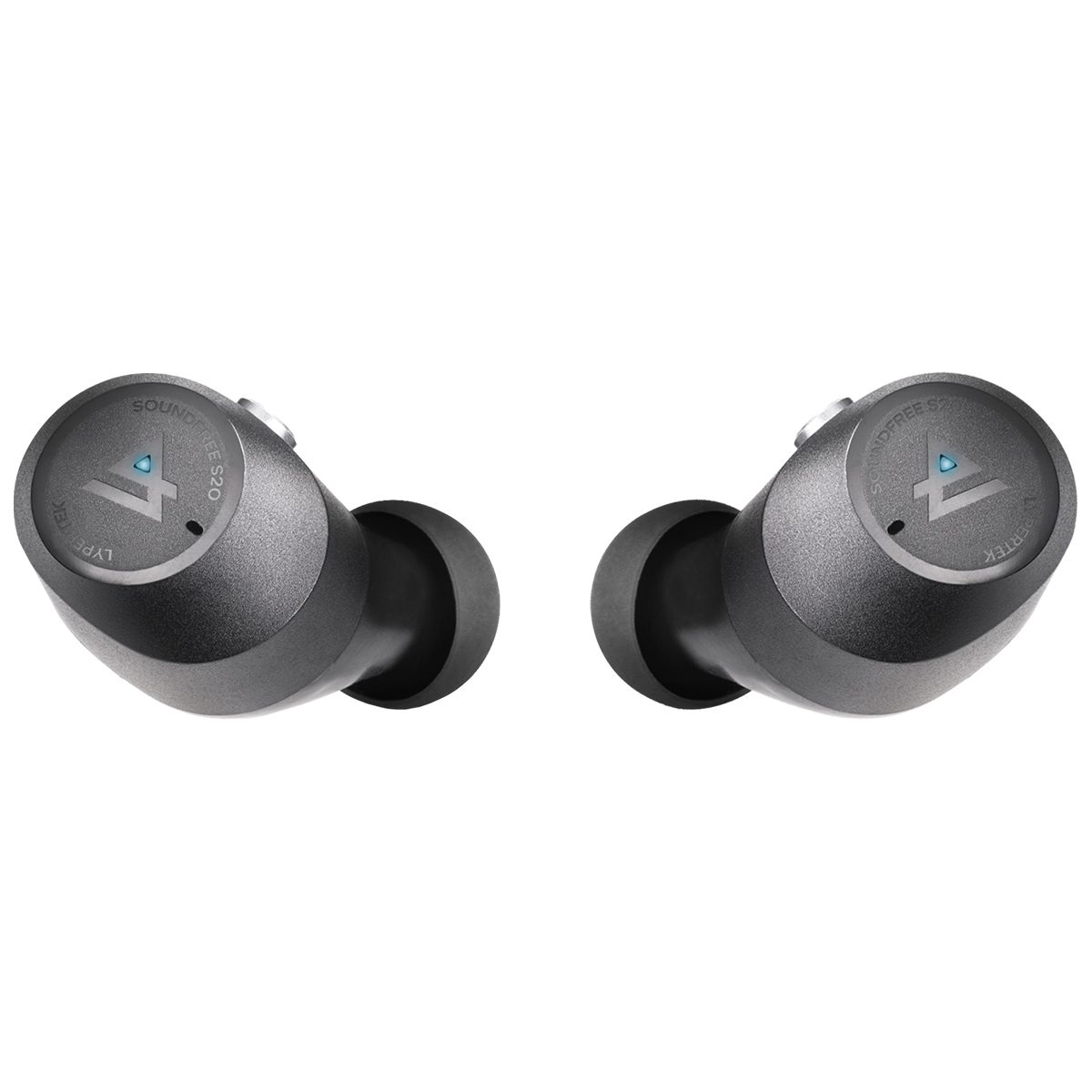Generic S20 Wireless Bluetooth Earphone Touch LED Stereo Audio Black
