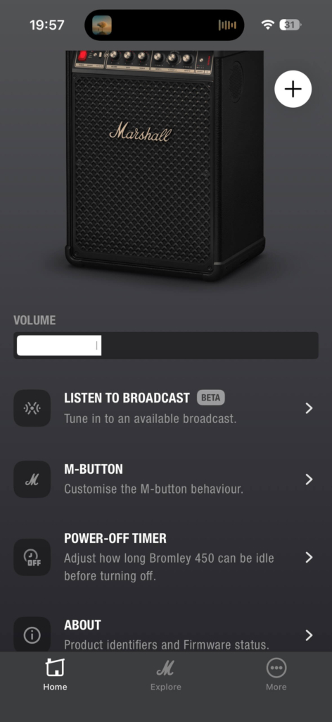 Marshall Bromley 450 App ENG