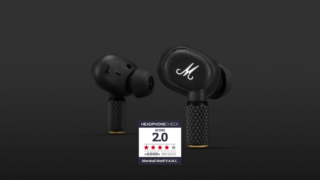 MARSHALL Auriculares Motif A.N.C. Noise Cancelling True Wireless Negro