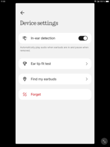 Nothing Ear 3a App EN