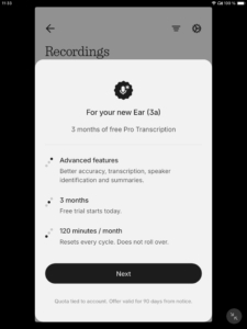 Nothing Ear 3a Recording App EN