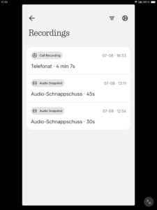 Nothing Ear 3a Recording App EN