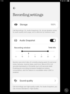 Nothing Ear 3a Recording App EN