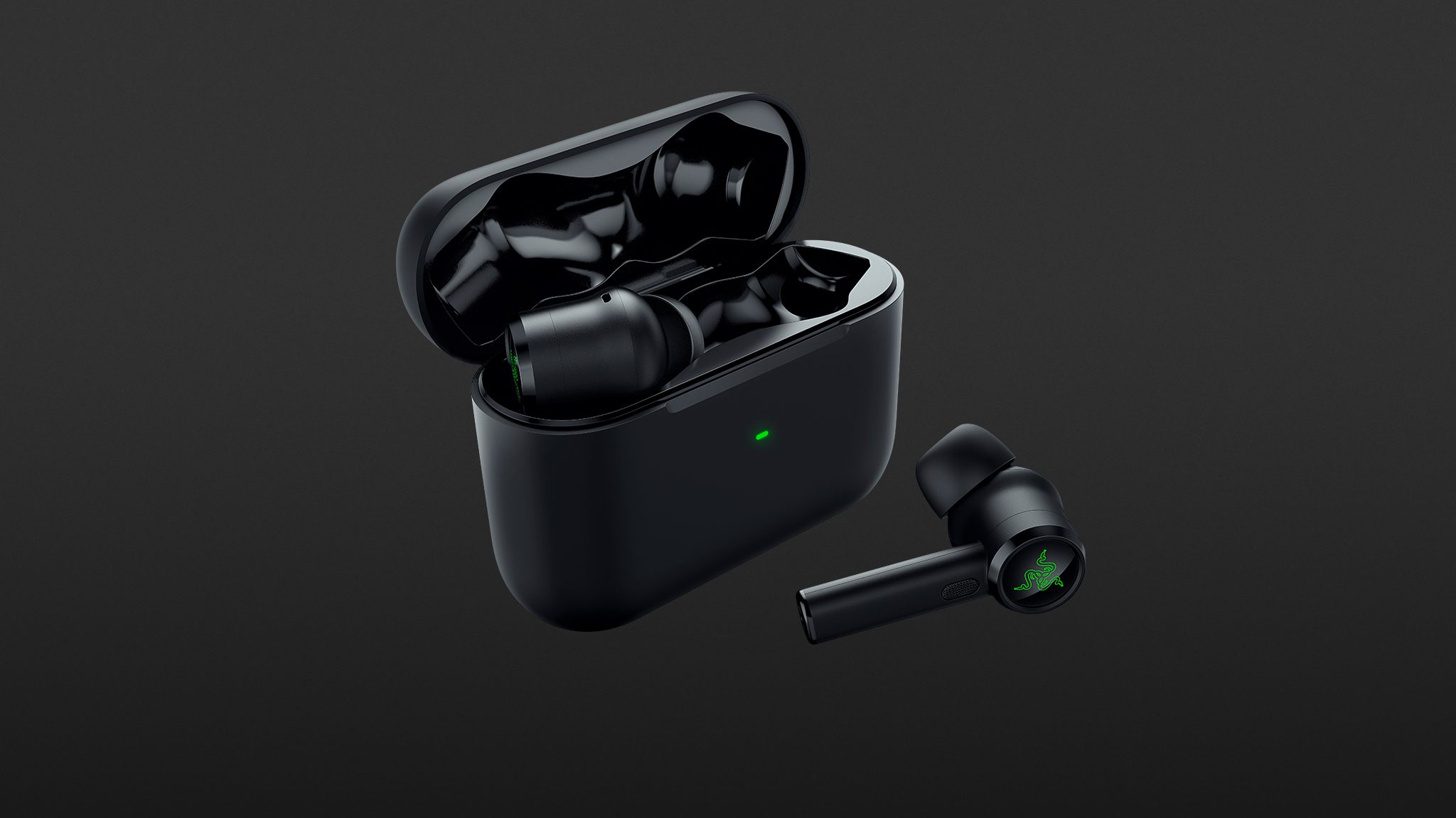 Razer hammerhead true wireless best sale volume control