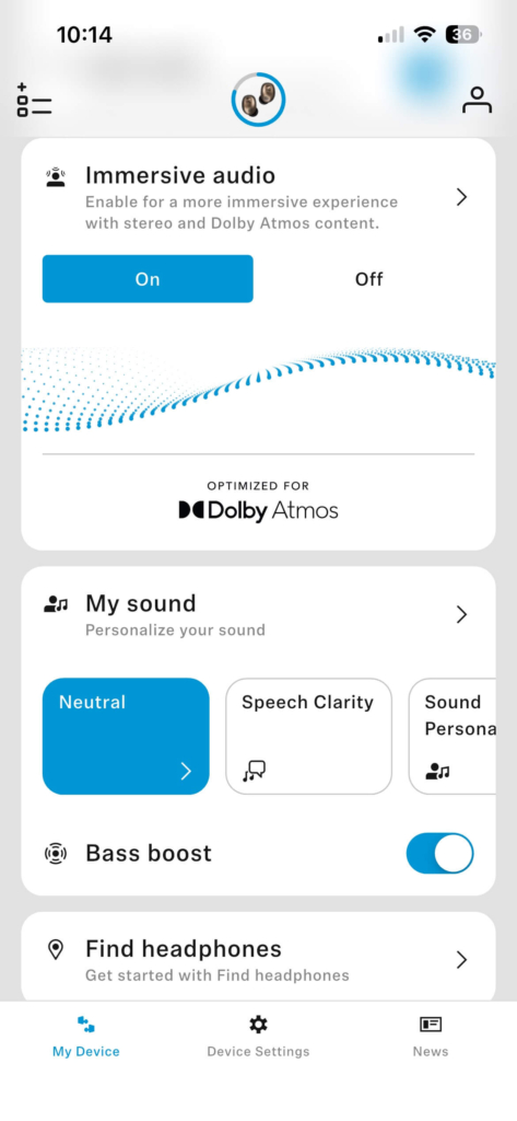 Sennheiser Momentum True Wireless 5 App ENG