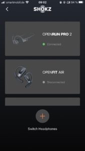 Shokz OpenRun Pro 2 App