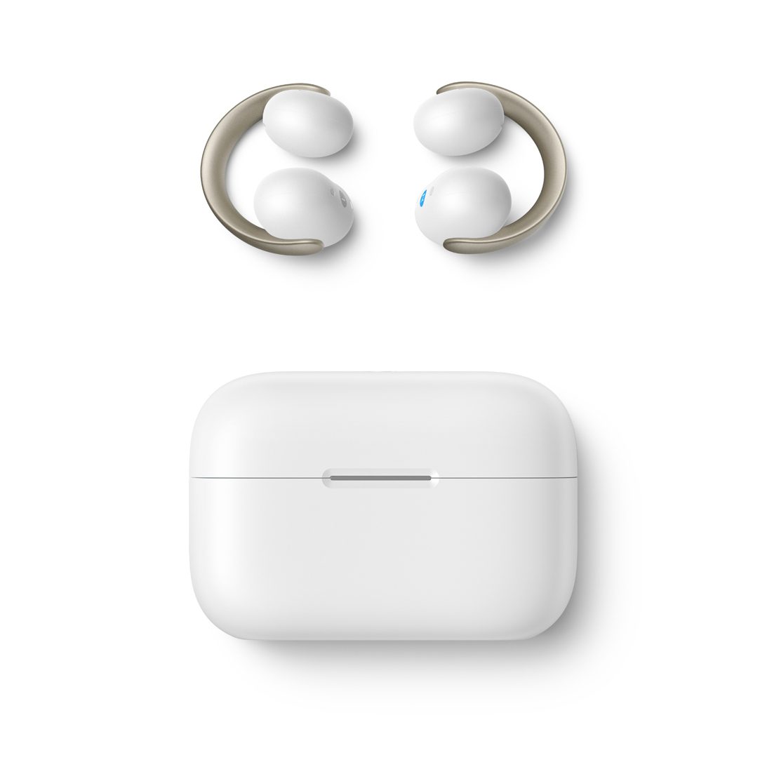 Anker Soundcore AeroClip ホワイト＆ゴールド Anker Soundcore AeroClip review: a great pair of open ear