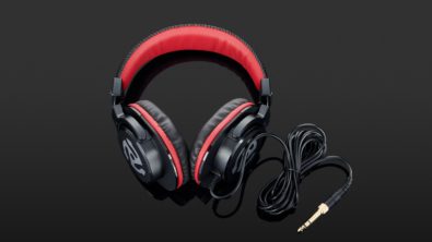 Numark HF175 - Auriculares DJ con diseño de espalda cerrada sobre la oreja,  controladores de 1.575 in, cómodas almohadillas para mezclar y monitorear